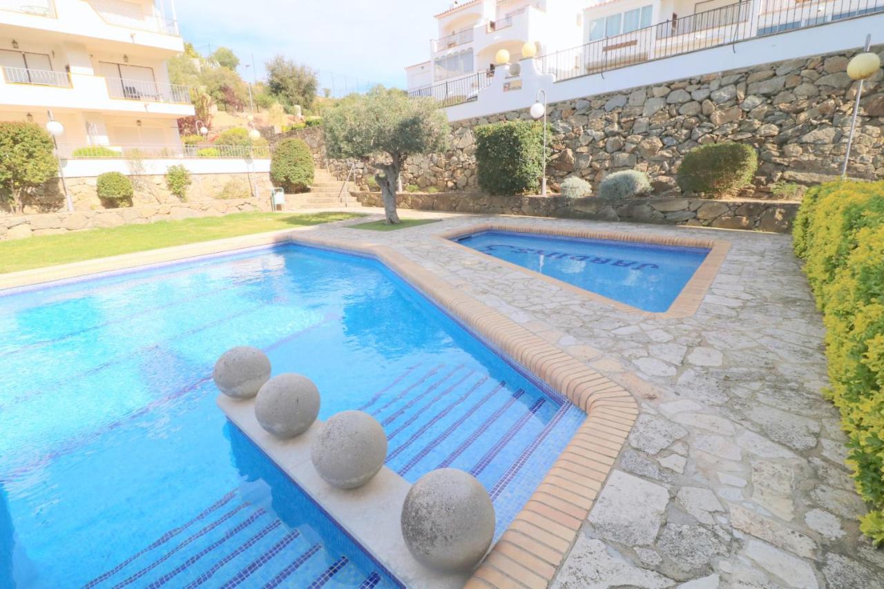 Jardins III B 2 - Piso Con Vista Al Mar Y Piscina Appartement Roses Buitenkant foto